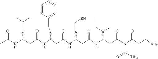 Tesamorelin skeletal structure