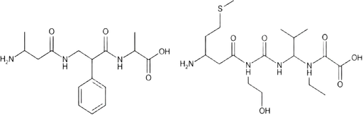 Wolverine (BPC-157 / TB-500) skeletal structure